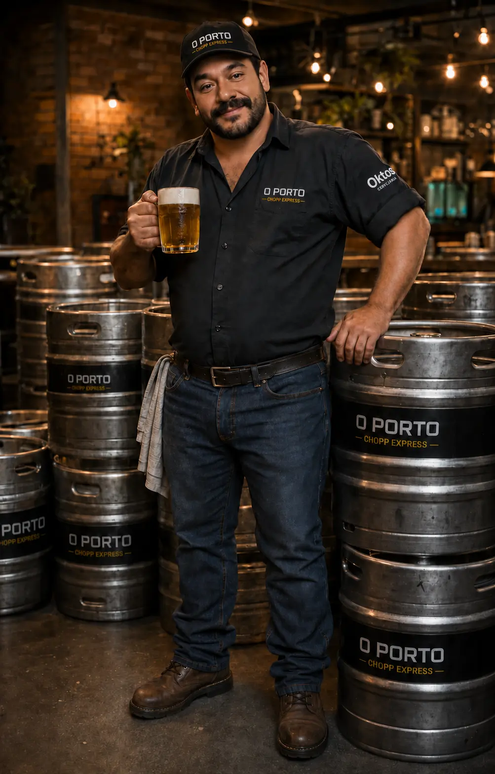 Tião, personagem criado para O Porto Chopp Express