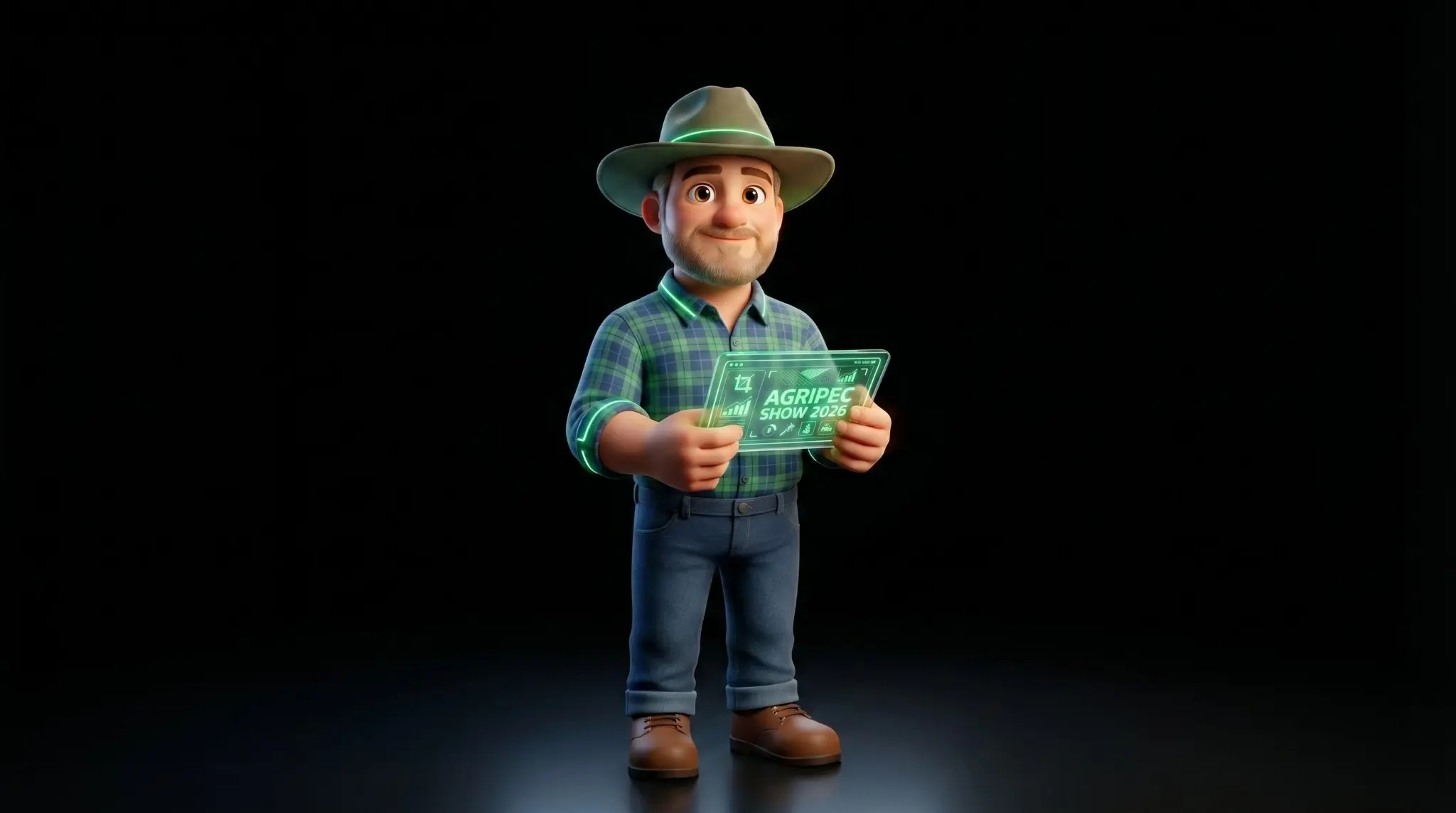 Zé do Agro, personagem criado para Agripec Show 2026
